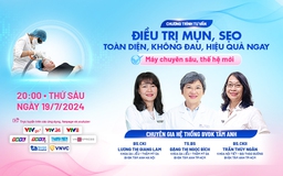 Điều trị mụn, sẹo, không đau, hiệu quả ngay - máy chuyên sâu, thế hệ mới