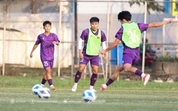 Sao U.19 Việt Nam Nguyễn Công Phương trước trận gặp Úc: 'Bóng đá không nói trước điều gì'