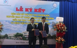 Trường ĐH Y dược TP.HCM chuyển giao kỹ thuật khám chữa bệnh cho BVĐK Bình Thuận