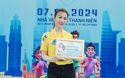 Hoa hậu Thái Nhiên Phương tỏa sáng trong vai trò MC