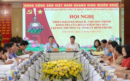 Ban chỉ đạo T.Ư về phòng, chống tham nhũng, tiêu cực làm việc tại Bình Phước