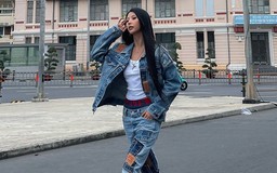 Xu hướng denim on denim khuấy đảo những ngày đầu thu năm nay