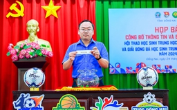 Bốc thăm vòng loại Giải bóng đá học sinh THCS, THPT tỉnh Đồng Nai