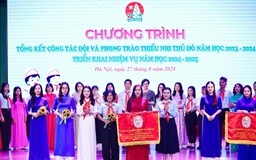 Phong trào thiếu nhi thủ đô đạt được nhiều kết quả nổi bật