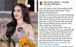 Miss Grand Vietnam phản hồi tin đồn xử ép thí sinh