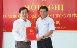 Nhà báo Huỳnh Quang Tuấn làm Phó chánh văn phòng Tỉnh ủy Bình Thuận