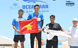 Việt Nam thắng lớn ở giải bơi biển quốc tế Oceanman Cam Ranh 2024