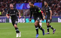 Champions League 2024-2025: Liverpool thắng dễ AC Milan, Bayern Munich ghi 9 bàn