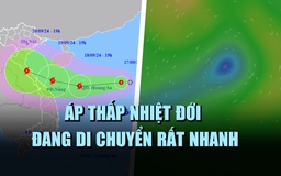 Bão số 4 sắp thành hình, đang di chuyển rất nhanh