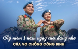 Vợ chồng công binh cùng lên đường làm nhiệm vụ giữ gìn hòa bình Liên Hiệp Quốc