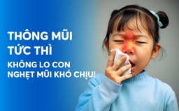 Jazxylo - thông mũi tức thì, không lo con nghẹt mũi khó chịu!