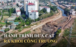 Khai thác trộm mỏ cát trong ‘đại công trường’: Kỳ 1