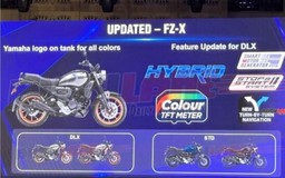 Lộ thông tin Yamaha FZ-X có phiên bản hybrid