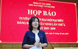 Ứng dụng công nghệ toàn diện phục vụ Đại hội Đảng bộ tỉnh Tây Ninh