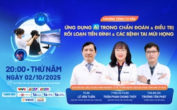 Ứng dụng AI trong chẩn đoán, điều trị rối loạn tiền đình và bệnh tai mũi họng