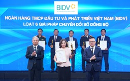 BIDV được vinh danh ‘Doanh nghiệp chuyển đổi số xuất sắc’