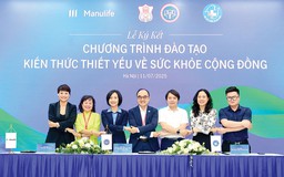 Manulife Việt Nam tiên phong nâng cao kiến thức y tế cộng đồng cho tư vấn viên bảo hiểm