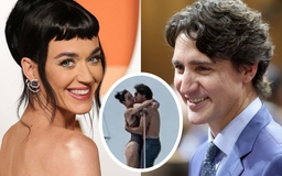 Katy Perry lộ ảnh ôm hôn cựu Thủ tướng Canada trên du thuyền