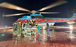 Cấp cứu đường không: Chạy đua với tử thần trong đêm