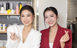 Hoa hậu Hà Trúc Linh đọ sắc với Phương Linh