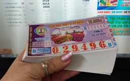 Xổ số miền Nam ngày 16 tháng 10: Đại lý TP.HCM đổi thưởng 140 tờ trúng số