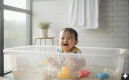 Cho trẻ tắm bia, uống mật gấu để đẹp da?