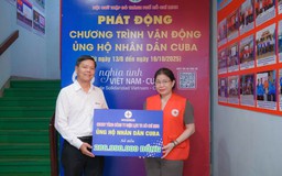 Tổng công ty Điện lực TP.HCM trao hơn 286 triệu đồng ủng hộ nhân dân Cuba