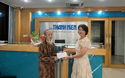 Cụ ông 85 tuổi trích lương hưu ủng hộ đồng bào vùng lũ