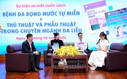 Ra mắt 2 ấn phẩm chuyên khoa da liễu: Dấu ấn học thuật, thực hành lâm sàng