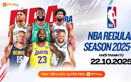 Khán giả Việt Nam xem đại chiến bóng rổ nhà nghề Mỹ mùa giải mới trên kênh nào?