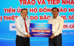 Một trường ĐH quyên góp 500 triệu đồng giúp đồng bào vùng bão lũ