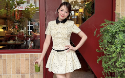 Khi họa tiết chấm bi 'trẻ hóa' phong cách của nàng