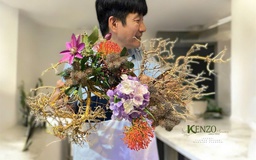 Nghệ nhân cắm hoa Kenzo Thiện và những khu vườn 'mở ra' từ trí tưởng tượng