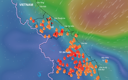 Miền Trung có khả năng mưa rất to đến 500 mm, vì sao?