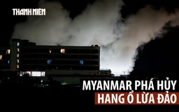 Quân đội Myanmar cho nổ trung tâm lừa đảo, Thái Lan lo dòng người vượt biên