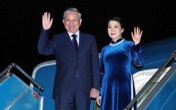 Tổng Bí thư Tô Lâm và phu nhân lên đường thăm Anh