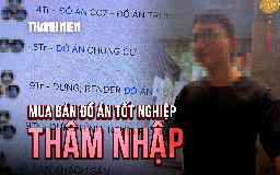 Thâm nhập dịch vụ mua bán đồ án tốt nghiệp: Những lời cam kết công khai tiềm ẩn rủi ro