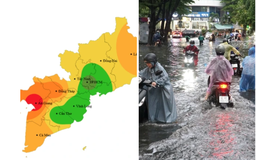 Cảnh báo mưa to ở TP.HCM và Nam bộ