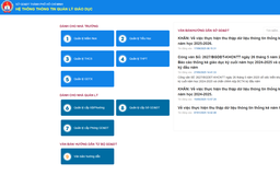 Sở GD-ĐT TP.HCM cảnh báo có doanh nghiệp mạo danh triển khai phần mềm dữ liệu