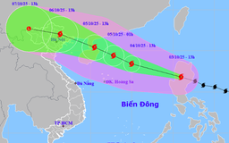 Chiều tối nay bão Matmo (bão số 11) vào Biển Đông, tiếp tục mạnh lên