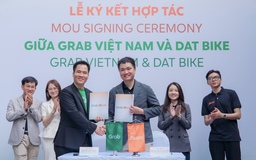 Grab và Dat Bike hợp tác hỗ trợ tài xế công nghệ chuyển đổi xanh