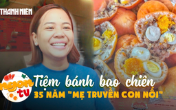 Tiệm bánh bao chiên ‘mẹ truyền con nối’: Từ xe bánh nhỏ đến thương hiệu độc quyền