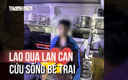 Khoảnh khắc nghẹt thở: Cứu sống bé trai chới với giữa sông Hàn