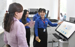 Sinh viên chuyển giao phần mềm hỗ trợ chính quyền địa phương 2 cấp