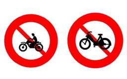 Phân biệt biển cấm 'xe máy' và 'xe gắn máy' thế nào?