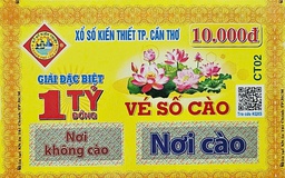 Trả thưởng gần 2.594 tỉ đồng, xổ số Cần Thơ tăng 4 triệu vé số cào