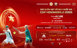 Giải Quần vợt Vô địch Quốc gia - Cúp NovaWorld 2025 mở màn Sports Festival GĐ 2