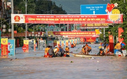 'Thái Nguyên ngập lụt khủng khiếp hơn bão Yagi'