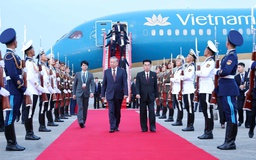 Tổng Bí thư Tô Lâm đến Bình Nhưỡng, bắt đầu thăm cấp nhà nước Triều Tiên