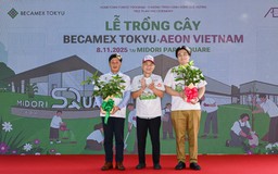 Becamex Tokyu và Aeon Việt Nam tổ chức lễ trồng cây ‘Cánh rừng quê hương’